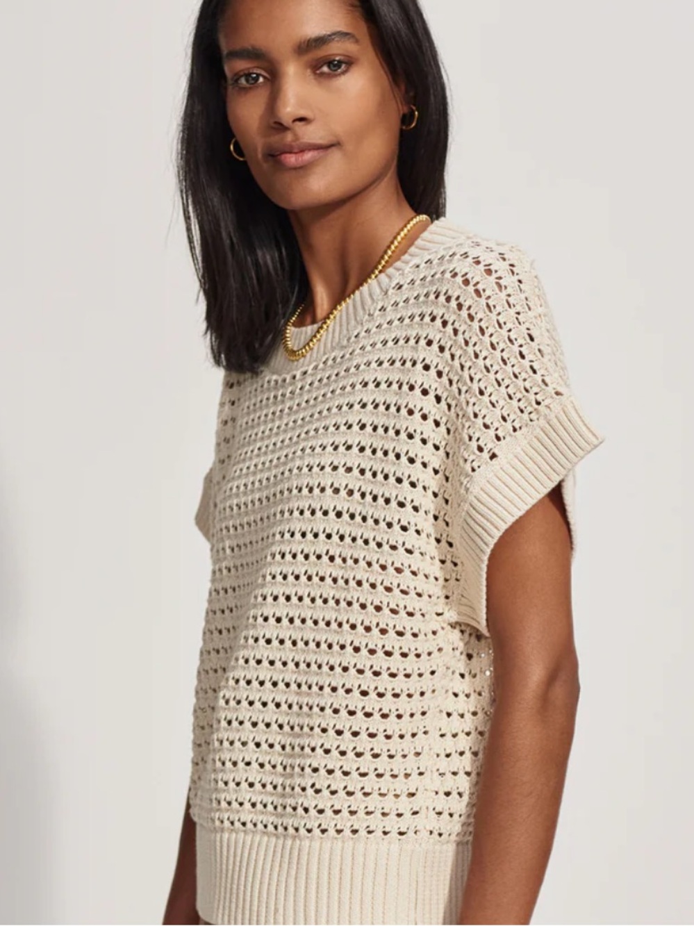 Varley Julianna Sweater | Birch | Size Large - Picture 3 of 13